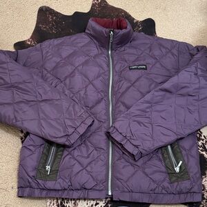 Hard Corps  Women's Purple Quilted Puffer Jacket